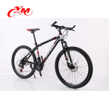 Großhandel mountainbike günstige preise / vollfederung aluminium mountainbike rahmen / 27 geschwindigkeit mountainbike scheibenbremse rennrad